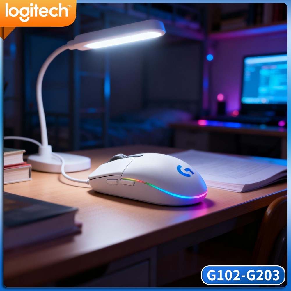 Logitech Mouse G203 - Игровая мышь Logitech G102 с проводным