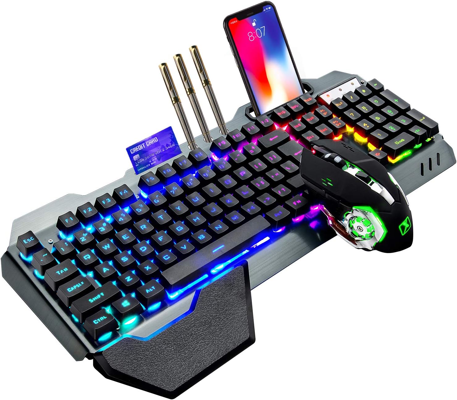 Gaming Keyboard Ergonomic - Комбинированная беспроводная игровая клавиатура и мышь