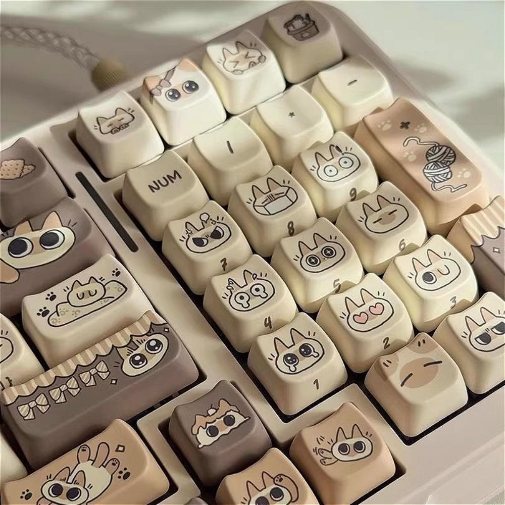 Gaming Keyboard Tkl - Клавиатура Cute Cat MAO Profile PBT
