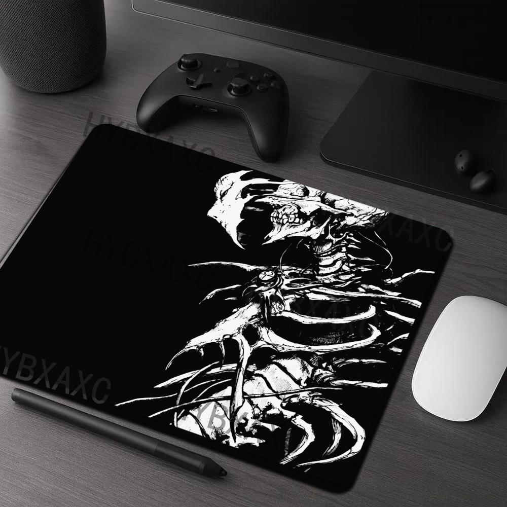 Gaming Keyboard Mouse Wireless - Коврик для мыши HYBXAXC Black Skeleton