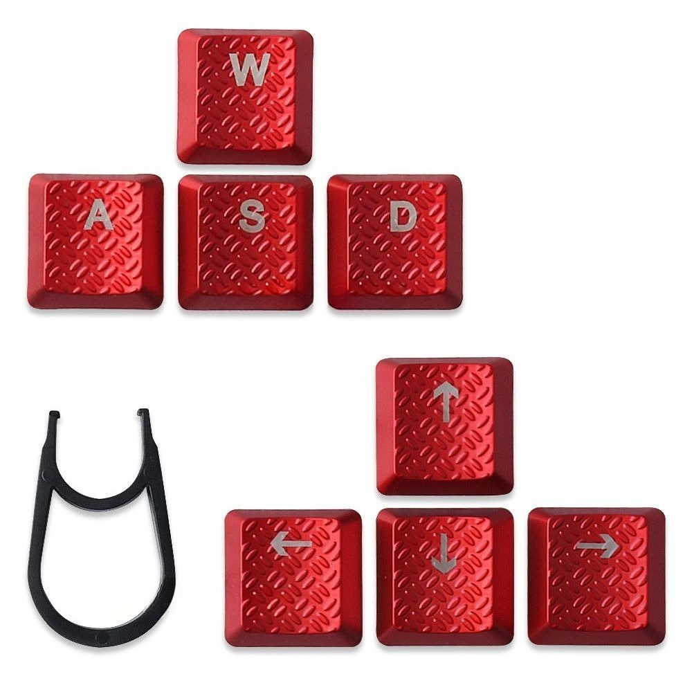 Gaming Keyboard Tkl - Красные полупрозрачные клавиши DIY, совместимые с