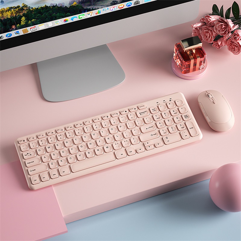 Gaming Keyboard Mouse Wireless - Модная беспроводная клавиатура и мышь, комбинированная