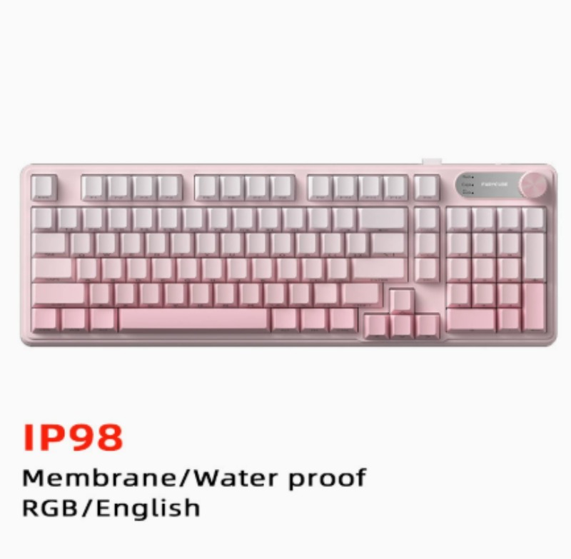 Gaming Keyboard Ip98 - Проводная игровая мембранная клавиатура IP98 FURYCUBE