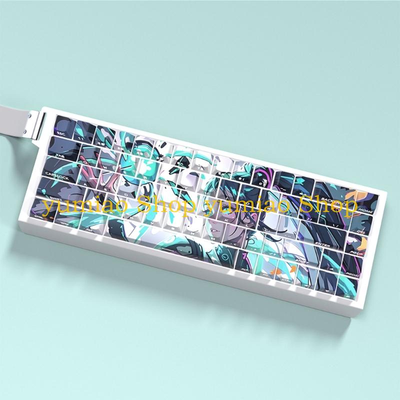 Gaming Keyboard Ergonomic - 587B Эргономичные колпачки для клавиш Механические