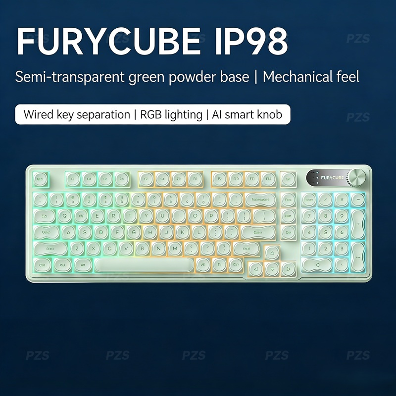 Gaming Keyboard Ip98 - Проводная игровая мембранная клавиатура FURYCUBE IP98