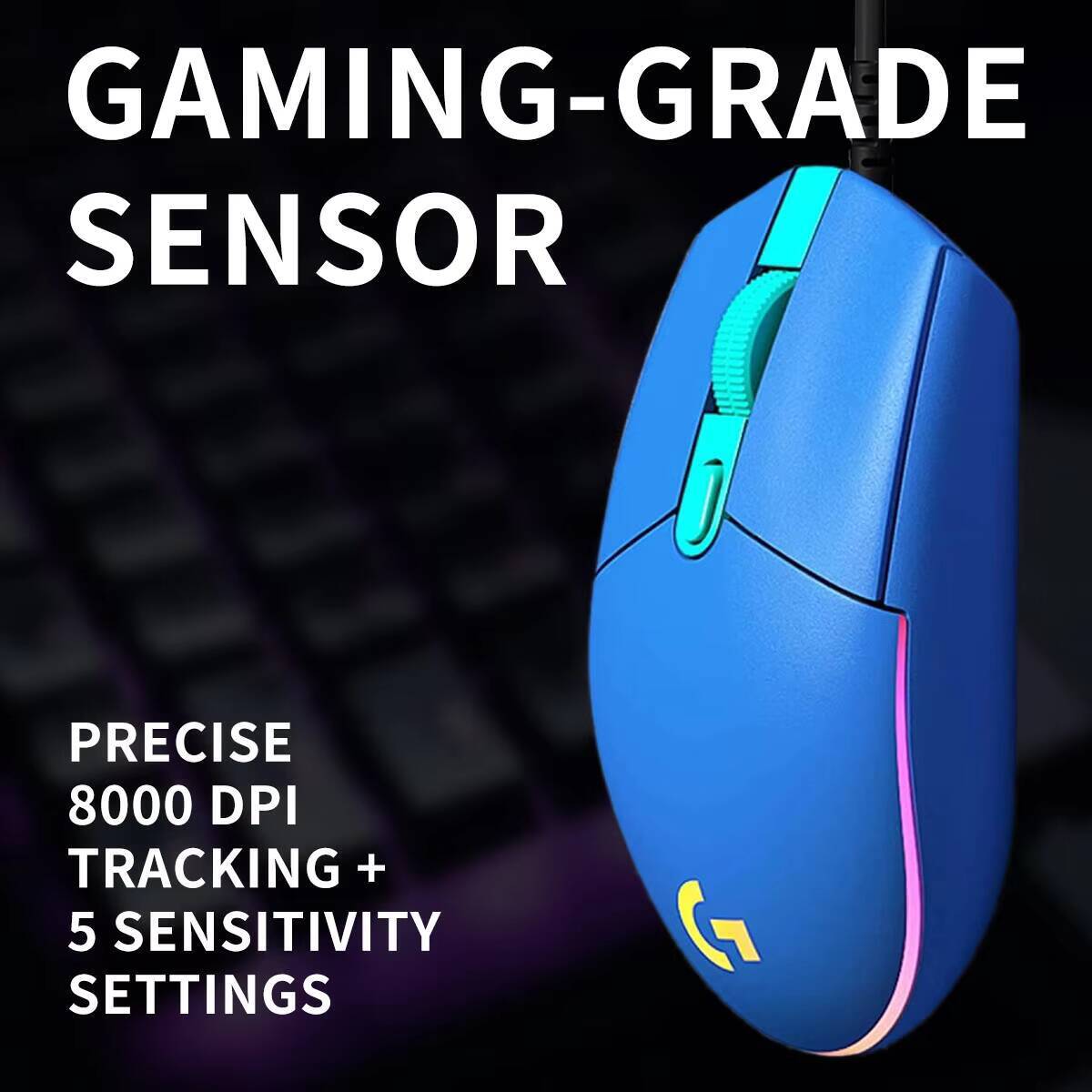 Игровая мышь Logitech G203 Pro – обзор и цена Logitech Mouse G203