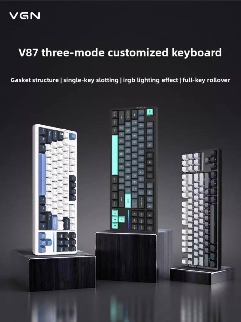 Беспроводная механическая клав – обзор и цена Gaming Keyboard Thocky