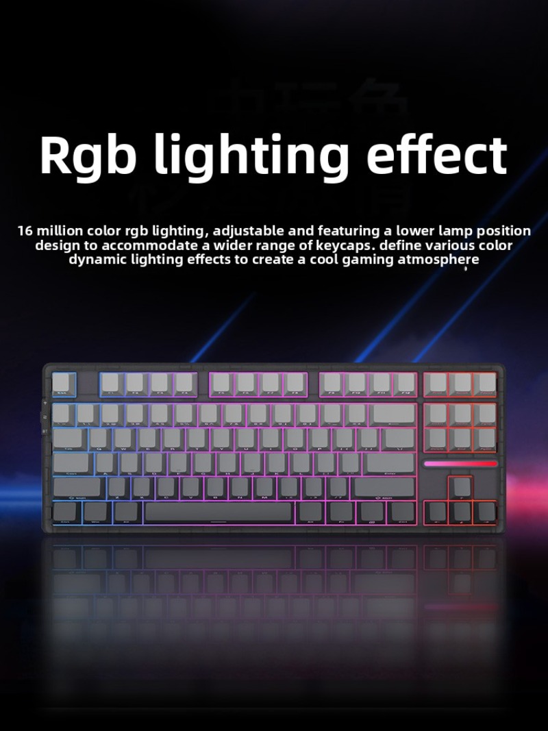 Беспроводная механическая клав – обзор и цена Gaming Keyboard Thocky