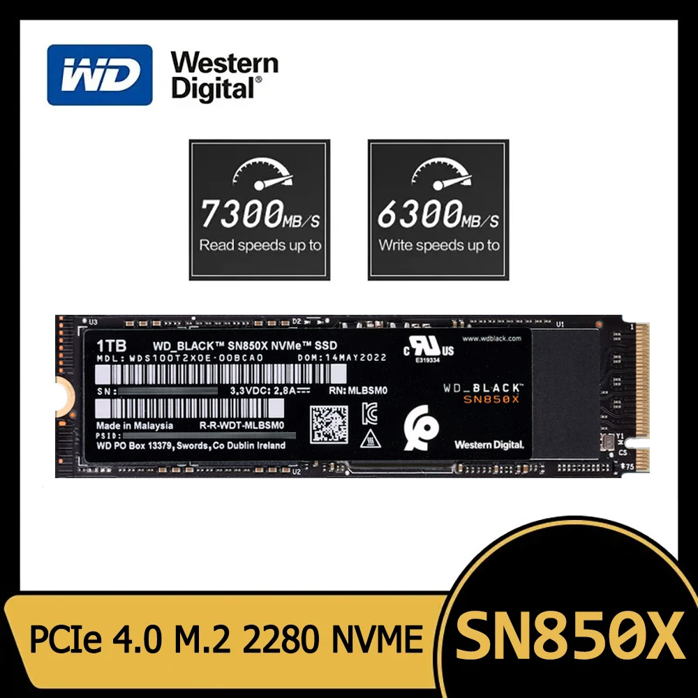 Western Digital WD SN850X SSD  – обзор и цена Samsung Ssd Evo 870
