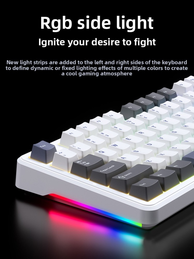 Беспроводная механическая клав – обзор и цена Gaming Keyboard Thocky