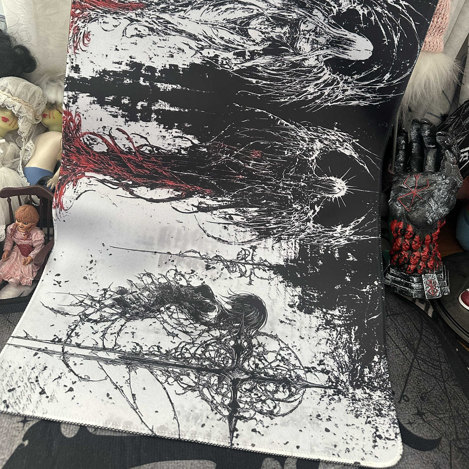 Коврик для мыши Dark Angel Art – обзор и цена Gaming Keyboard And Mouse Pad