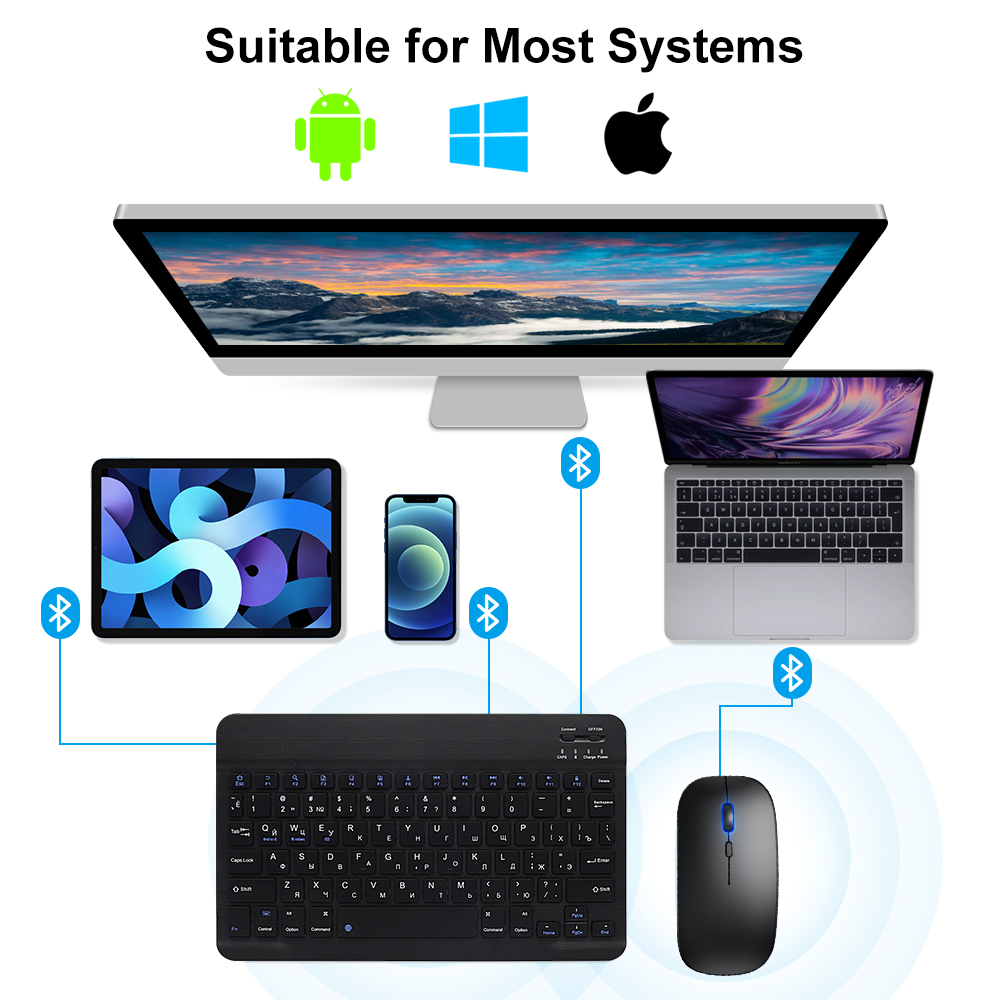 Bluetooth-клавиатура и мышь дл – обзор и цена Gaming Keyboard Ergonomic