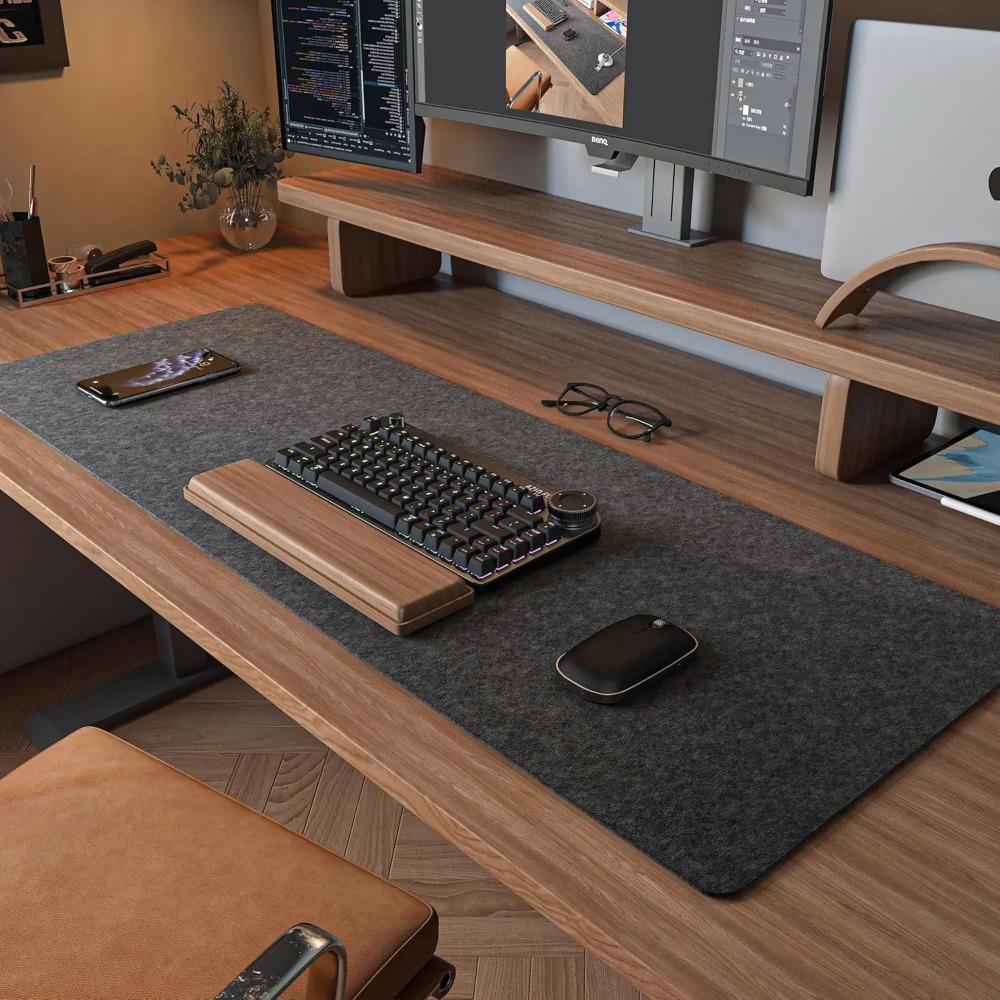 Фетровый настольный коврик, ко – обзор и цена Gaming Keyboard And Mouse Pad