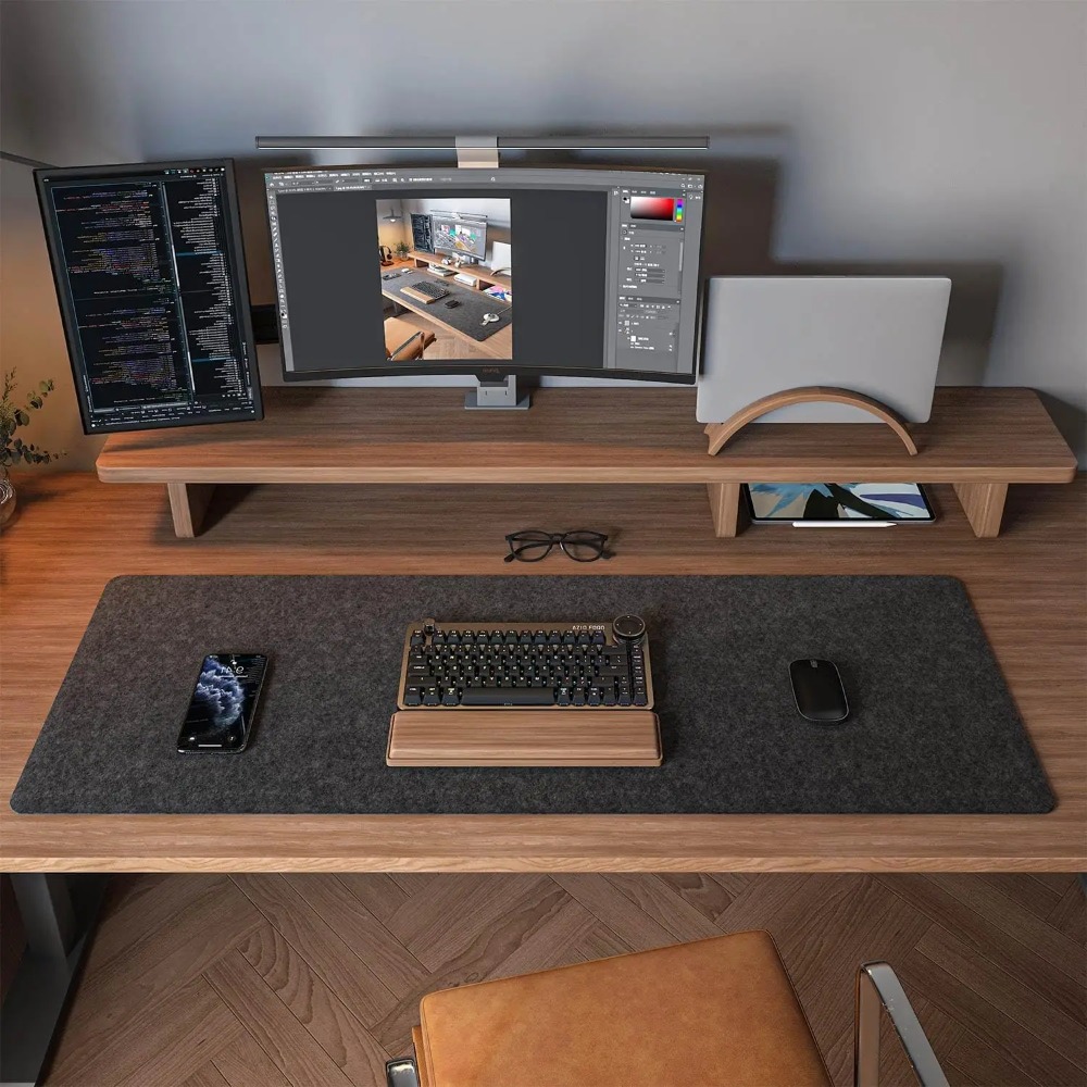 Фетровый настольный коврик, ко – обзор и цена Gaming Keyboard And Mouse Pad