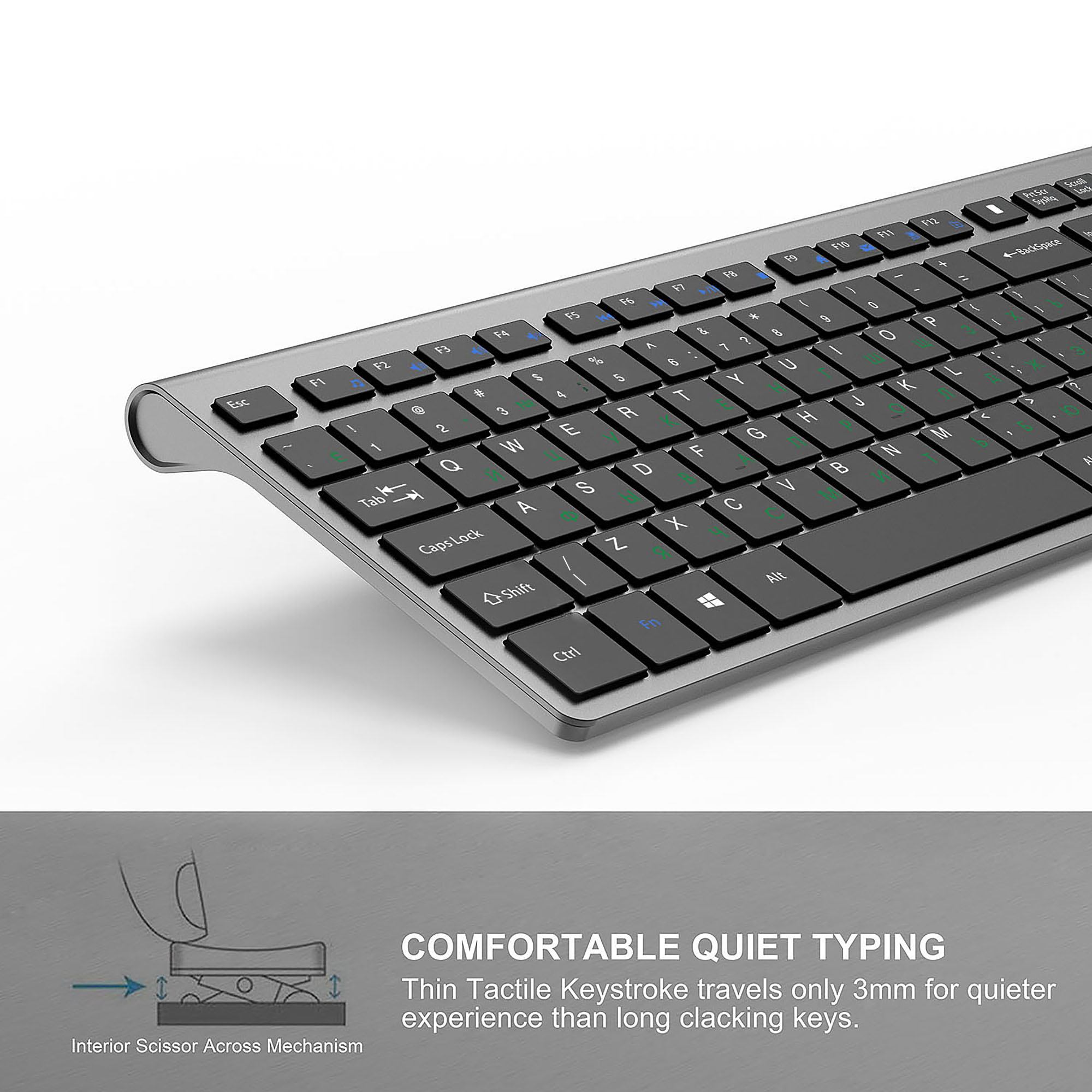 Беспроводная клавиатура и мышь – обзор и цена Gaming Keyboard Mouse Wireless