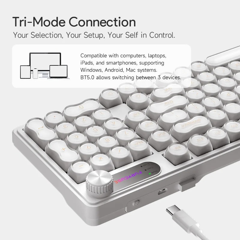 Проводная клавиатура FURYCUBE  – обзор и цена Gaming Keyboard Ip98