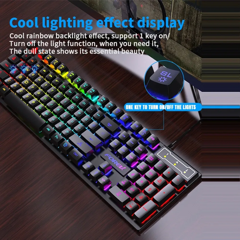 Механическая клавиатура с подс – обзор и цена Gaming Keyboard And Mouse For Xbox