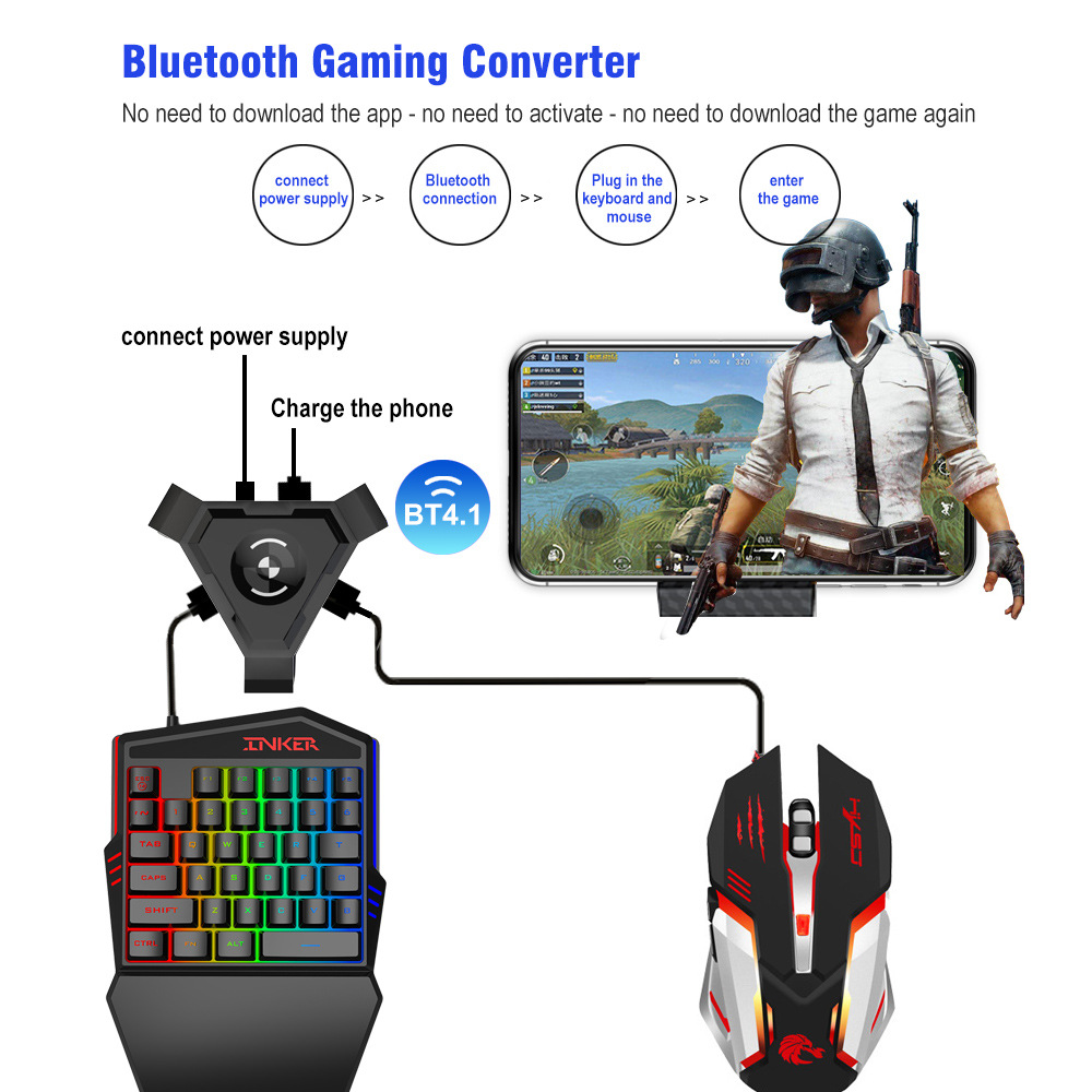 35-клавишная игровая клавиатур – обзор и цена Gaming Keyboard And Mouse For Xbox