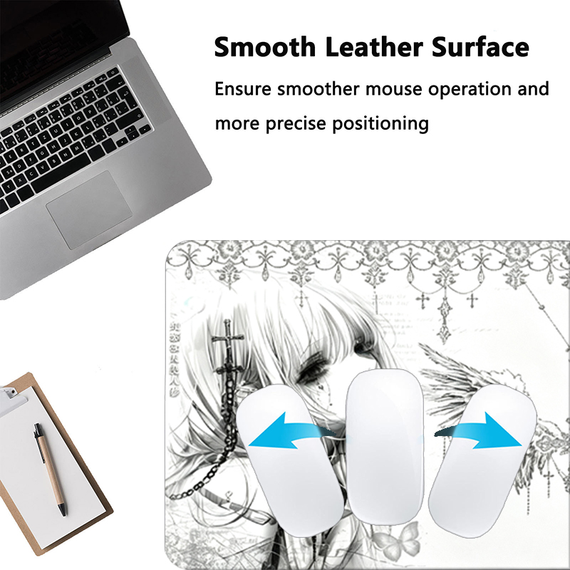 Кожаный коврик для мыши, черно – обзор и цена Gaming Keyboard And Mouse Pad
