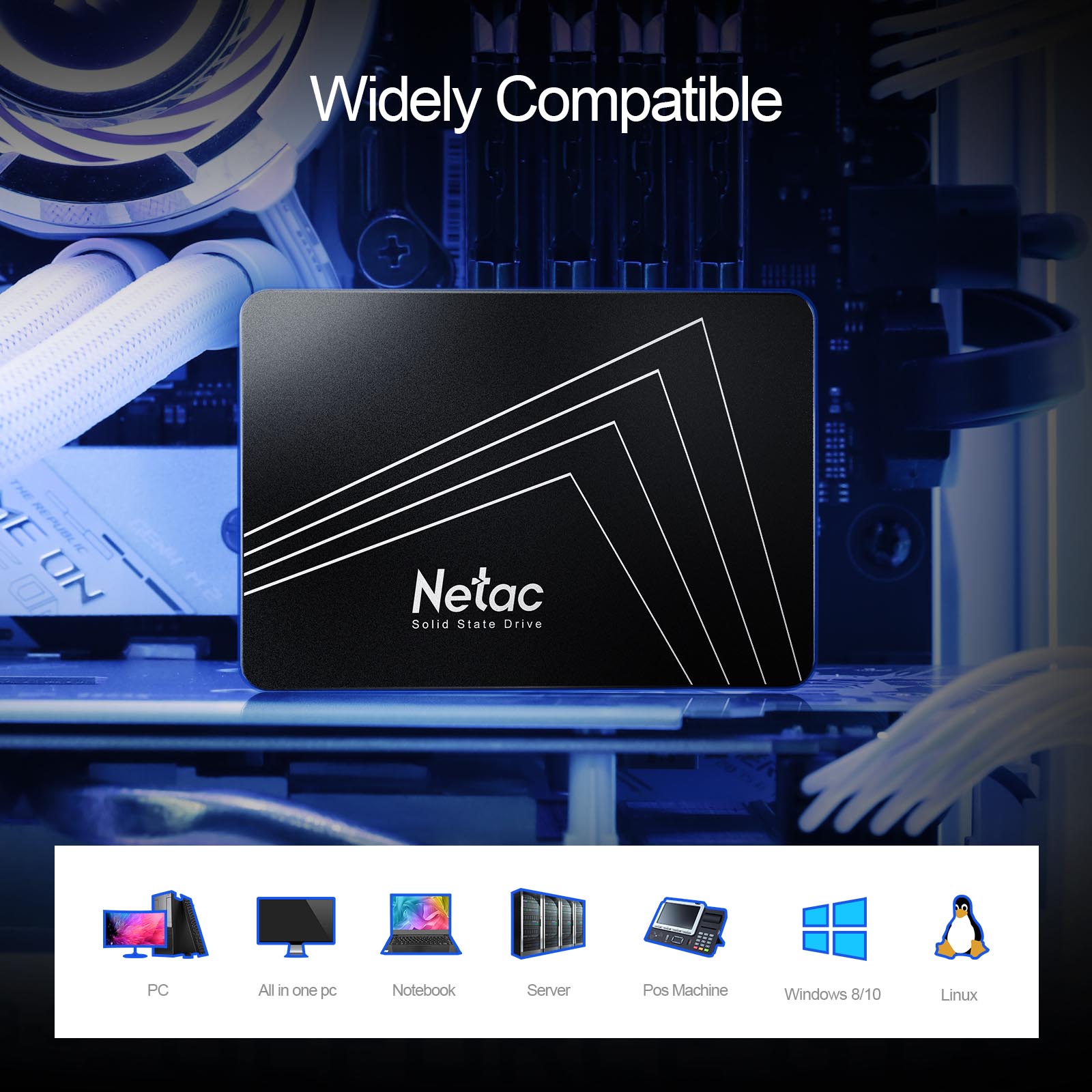 Жесткий диск Netac SATA SSD 12 – обзор и цена Samsung Ssd Evo 870